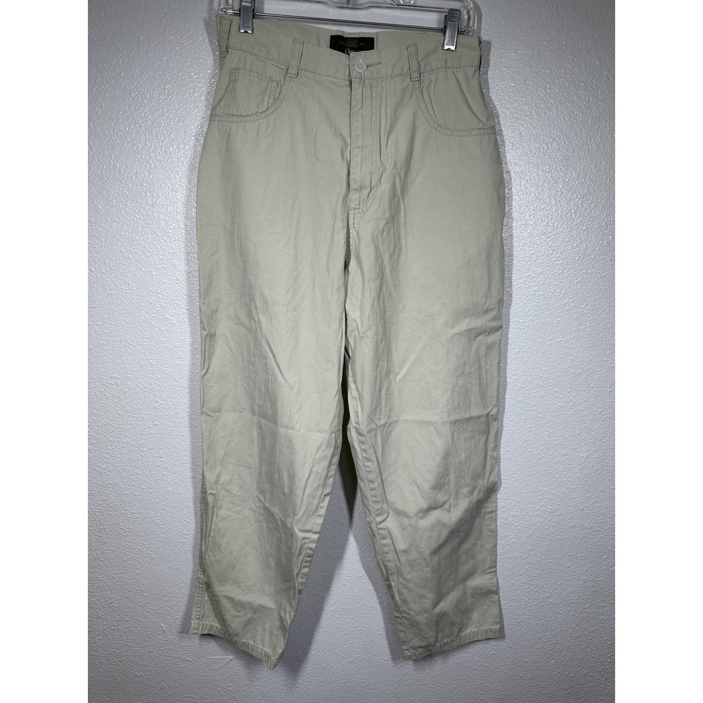 Orvis Pants Womens 12 High Rise Straight Casual Classic Tailored Trousers